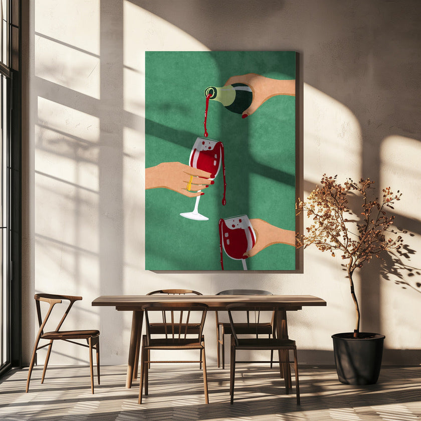 wall Art Cheers Girls