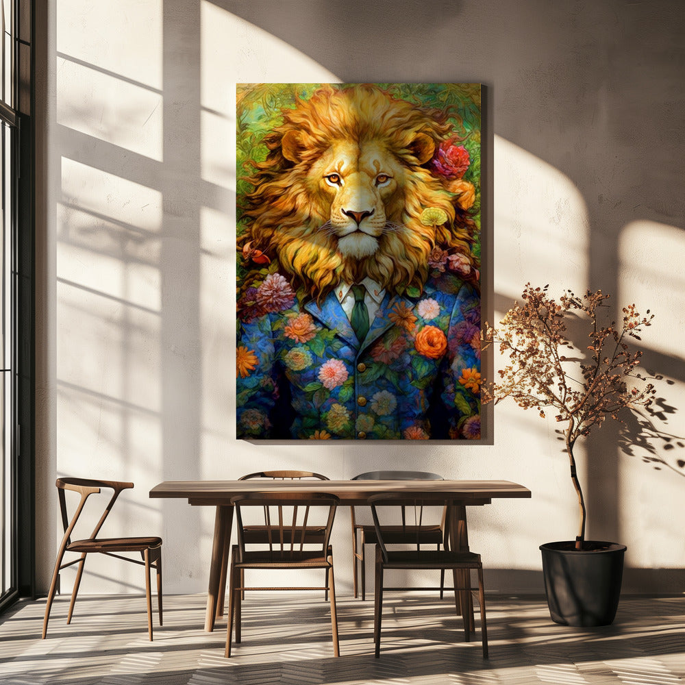 Art mural Lion art animal #lion