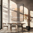 Wall art Skyline Earth Tone 2 90