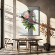 Wall Art Pink Rose, Clothilde Soupert Lithograph