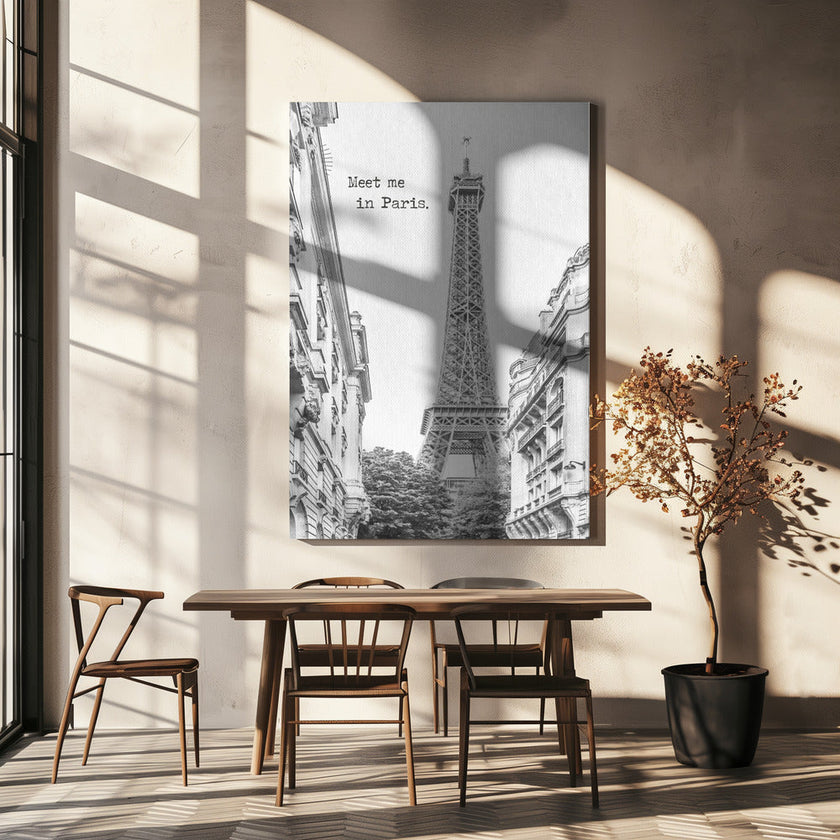 Wall art : Rendez-vous à Paris