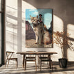 wall art Cat Lone Ranger