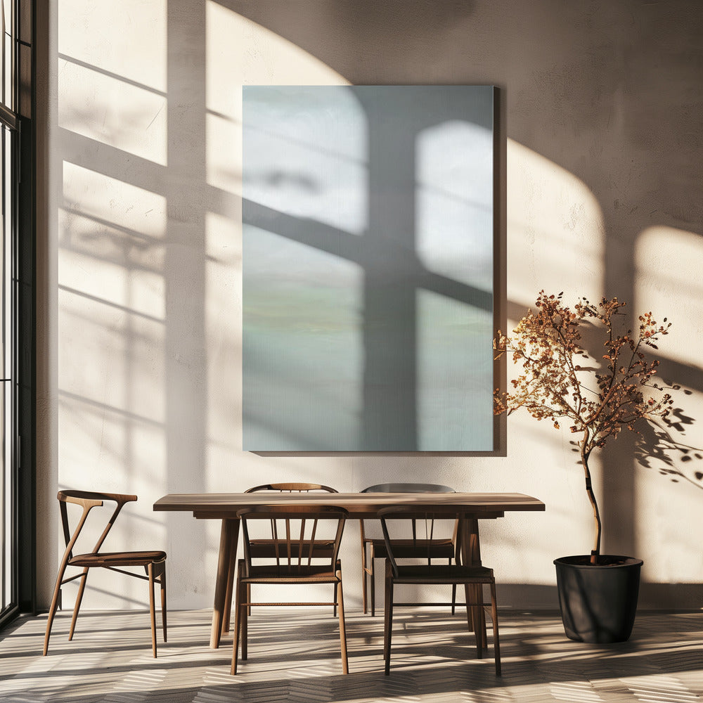 Peinture murale sur panneau en huile 