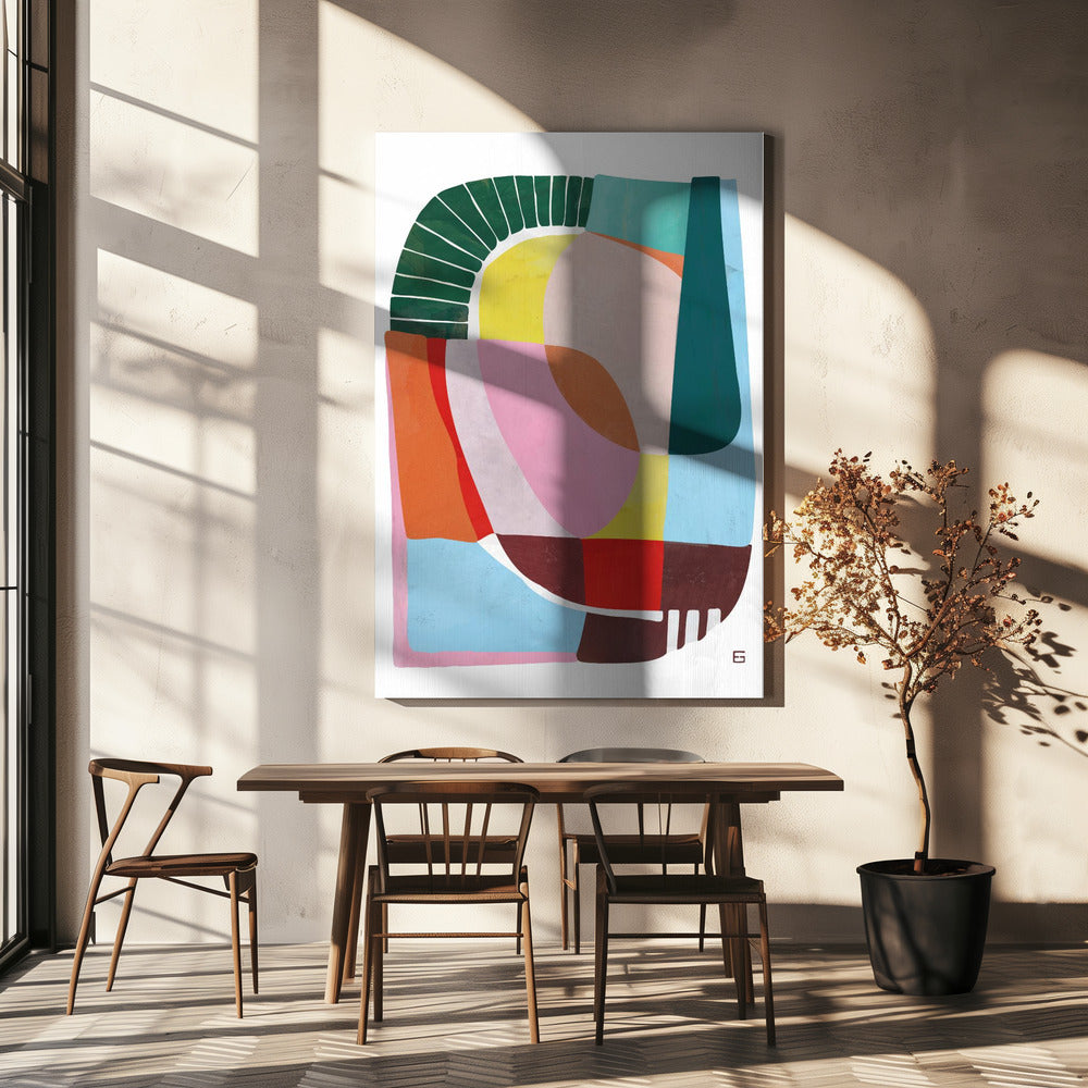 Wall art Happiness 01