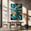 Art mural : Le temps qui passe