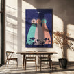 Impression sur toile d'art mural : Trois guides spirituels