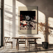 Wall art Scandi Folk and Knitwear: Folklore Holiday 2 Canvas Print