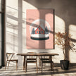 Wall art Christmas Ornament Glass Illustration Canvas Print