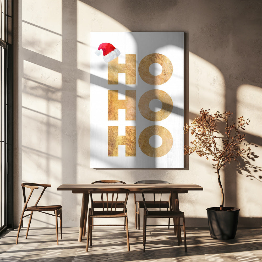 Impression sur toile d'art mural avec typographie 