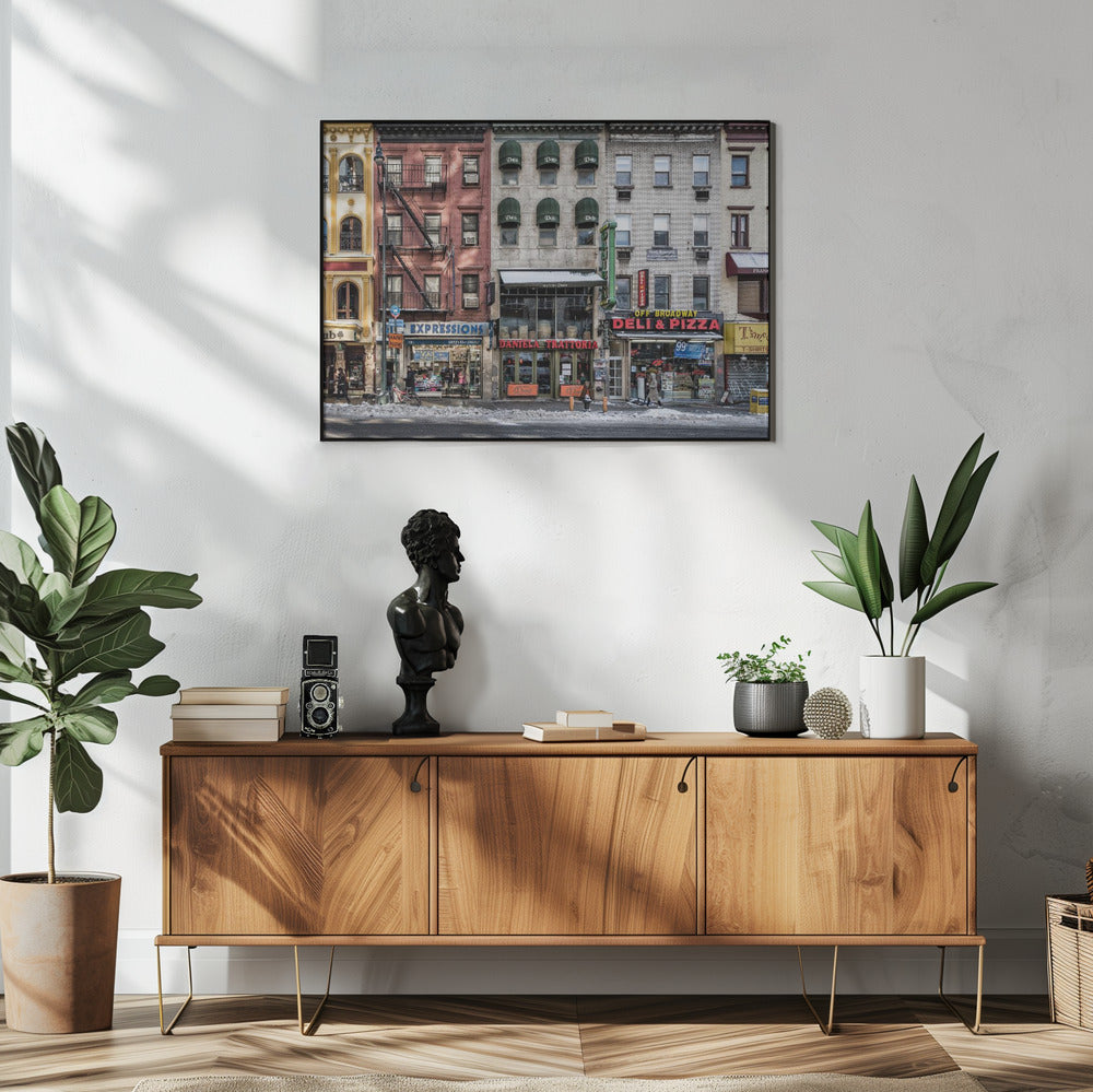 Art mural : Une froide journée à New York