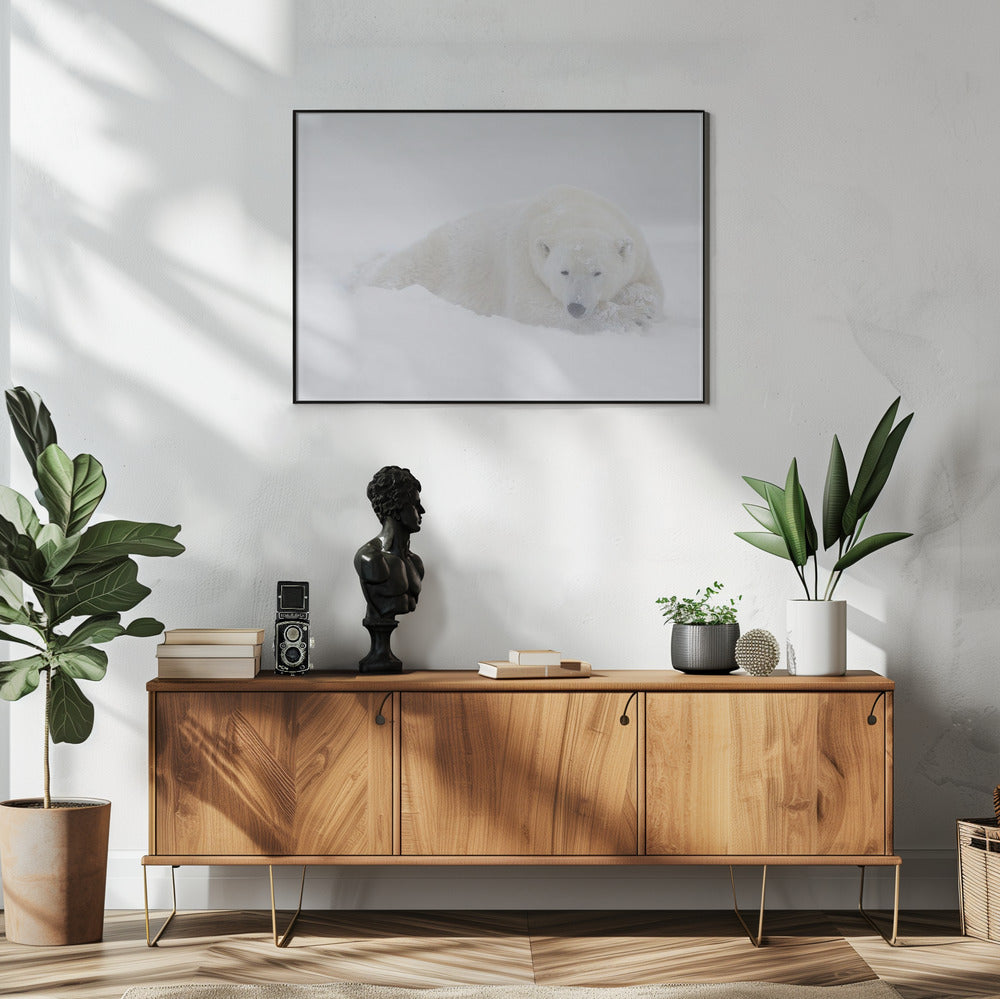 Wall art White