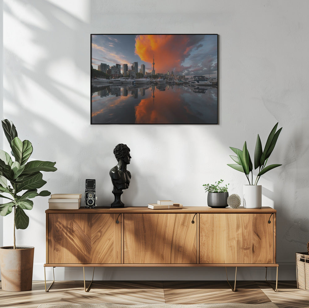 Impression sur toile d'œuvre d'art murale 