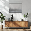 Wall art Misty landscape