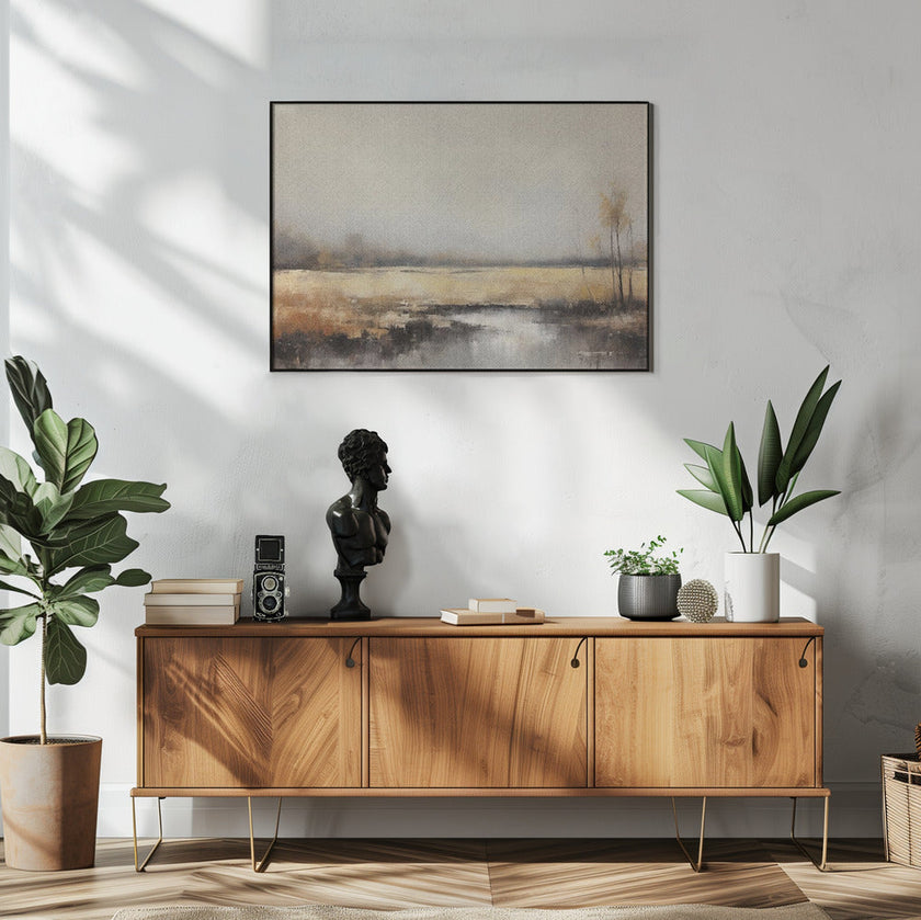 Wall art Horizontal Abstract Landscape 3