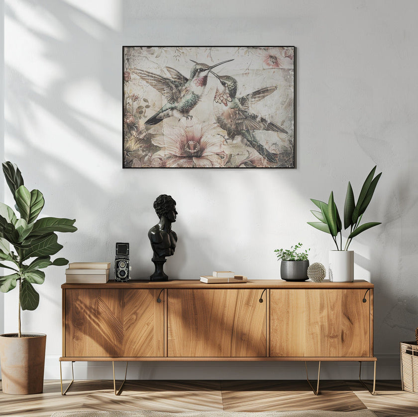 Wall art Bird Birds Animal Vintage Art Illustration Wallart 10