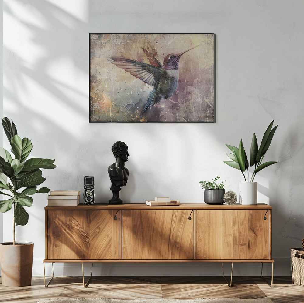 Illustration murale Oiseaux Animaux Art Vintage Wallart 11