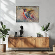 Illustration murale, art mural, oiseau, oiseaux, animal, illustration vintage, art mural 12