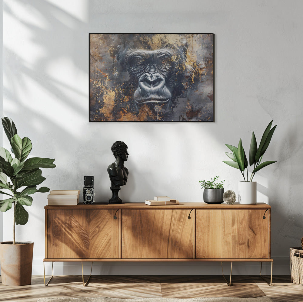 Illustration murale vintage d'animaux - Wallart 03
