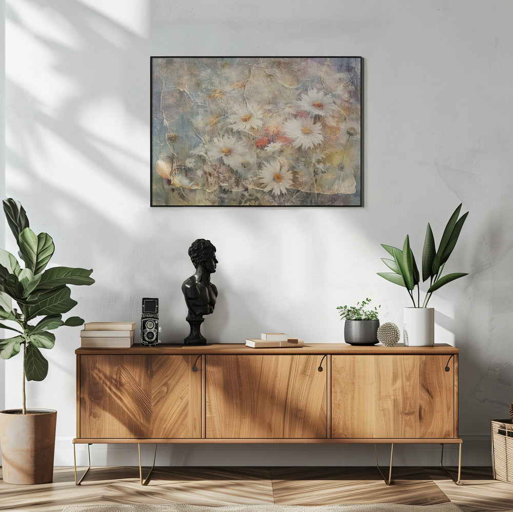 Illustration murale Fleur Art floral Illustration murale 009