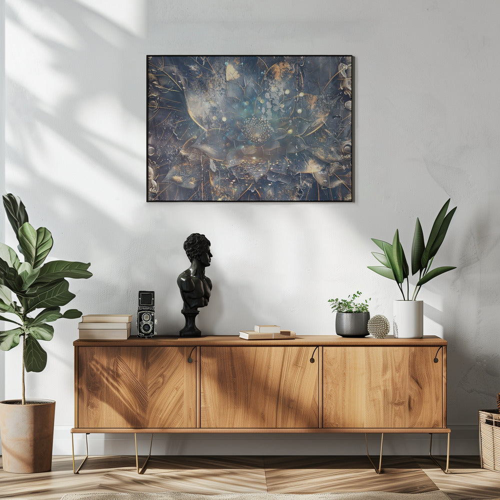 Illustration murale Fleur Art floral Illustration murale 046