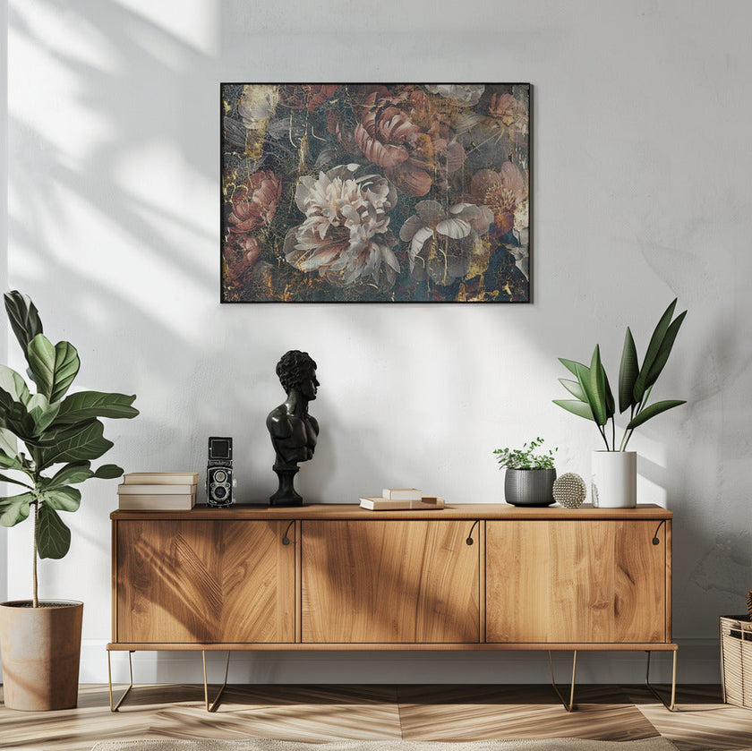 Wall art Flower Floral Art Illustration Wallart 068