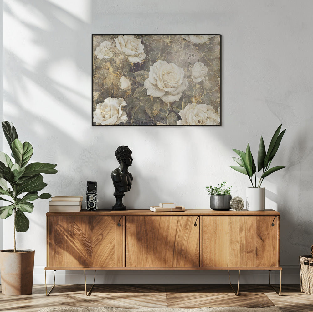 Wall art Flower Floral Art Illustration Wallart 069