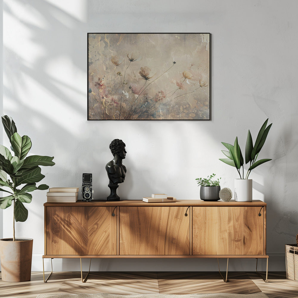 Illustration murale Fleur Art floral Illustration murale 113