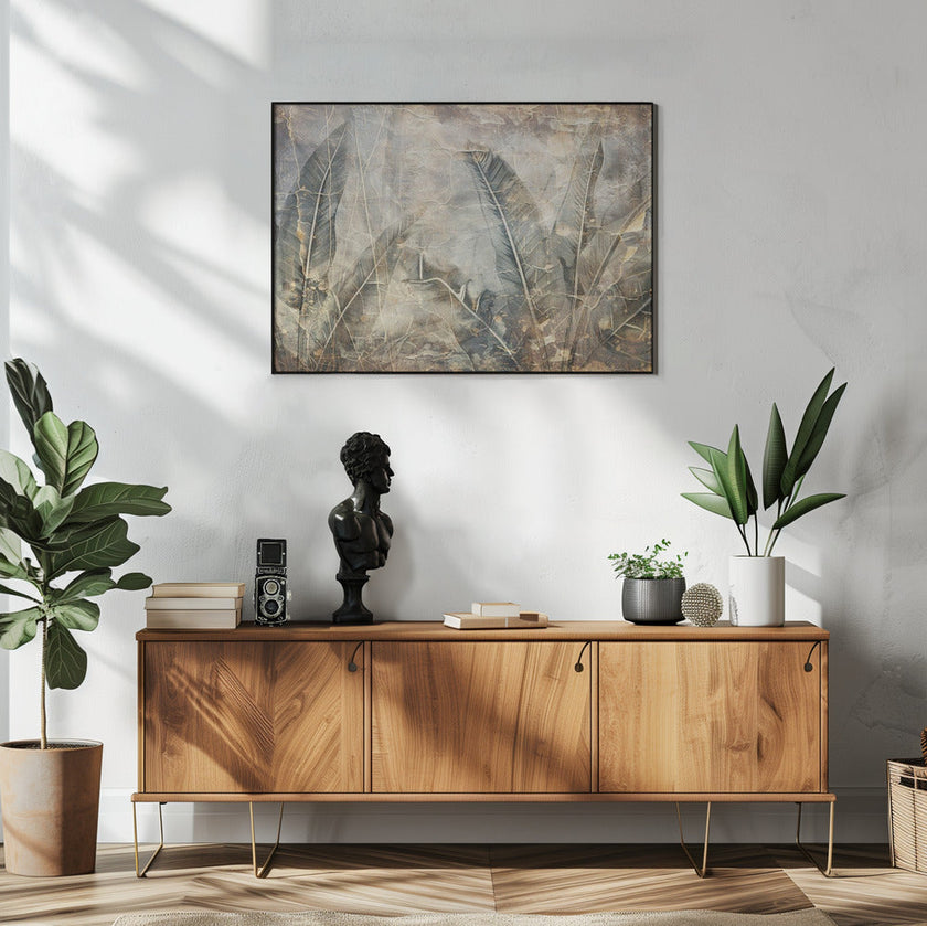 Wall art Jungle Leaves Art Illustration Wallart 09