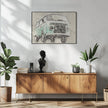 Wall art Volkswagen Combi
