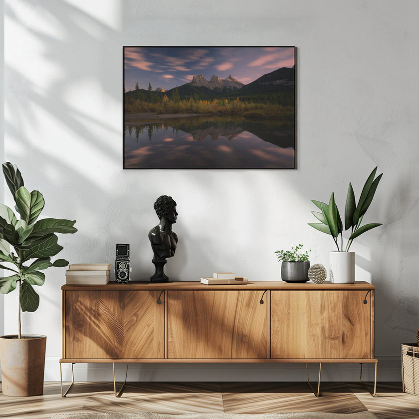 Décoration murale : Trois sœurs et un petit frère