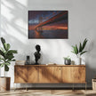 Wall art Fire over San Francisco