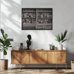 Impression sur toile d'art mural Seattle