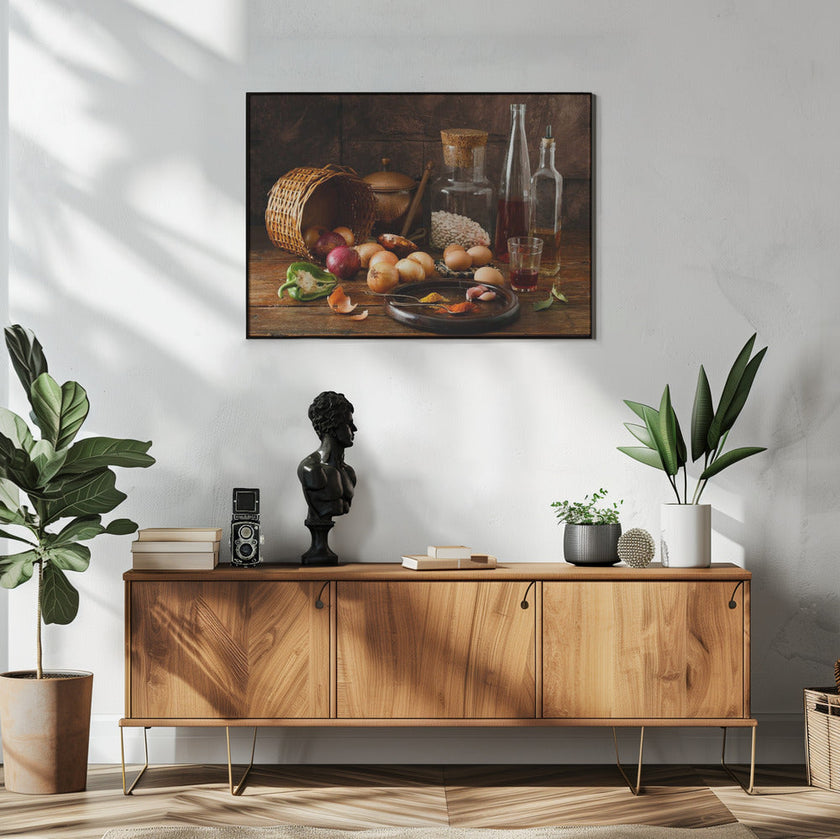 Wall art Smells. Food