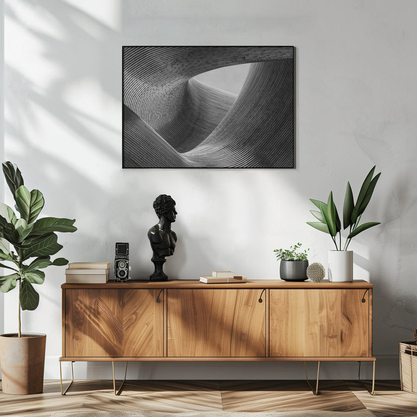 Wall art lines