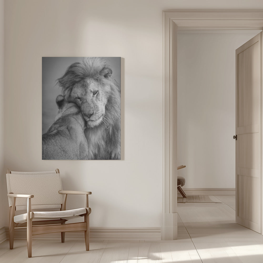 Impression sur toile : Wall art African Love !