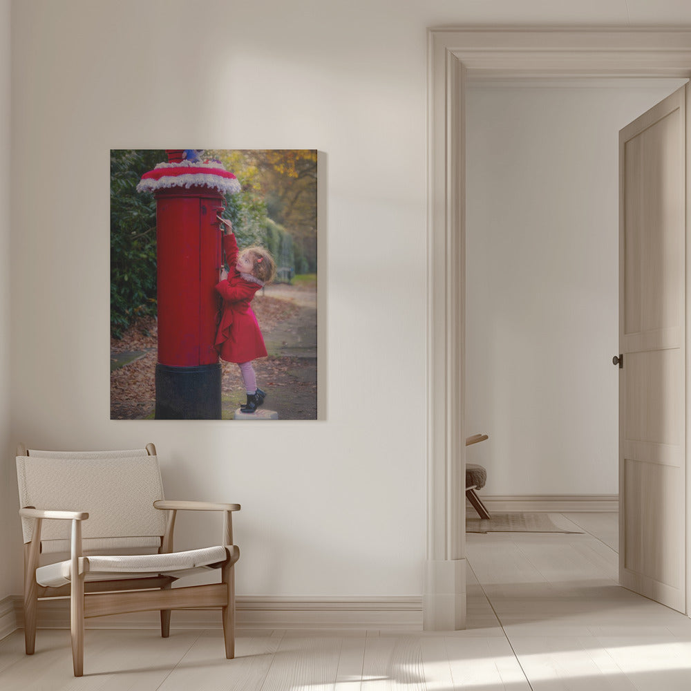 Décoration murale : Lettre au Père Noël