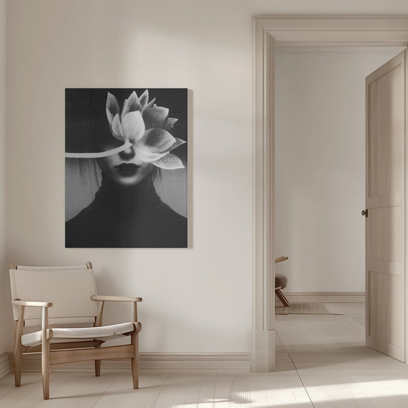 Douleur comme une fleur en éclosion