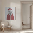 Wall art Santa lion