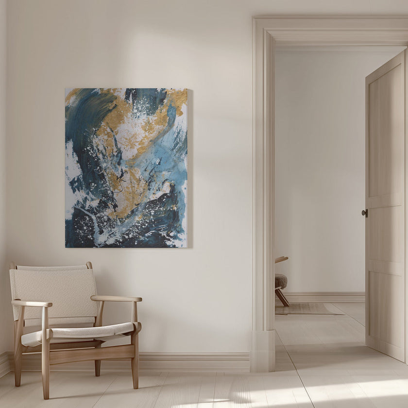 Wall Art Golden Sea