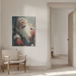 Décoration murale Père Noël rieur - Décoration de Noël