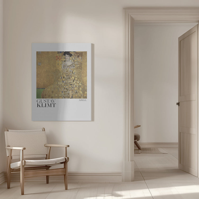 Affiche d'art mural : Portrait d'Adele Bloch Bauer I (1907)