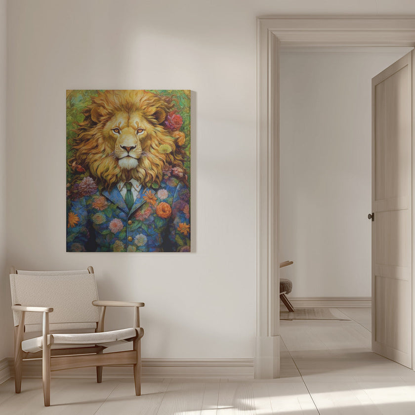 Art mural Lion art animal #lion