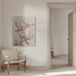Décoration murale Fleurs Beige 1