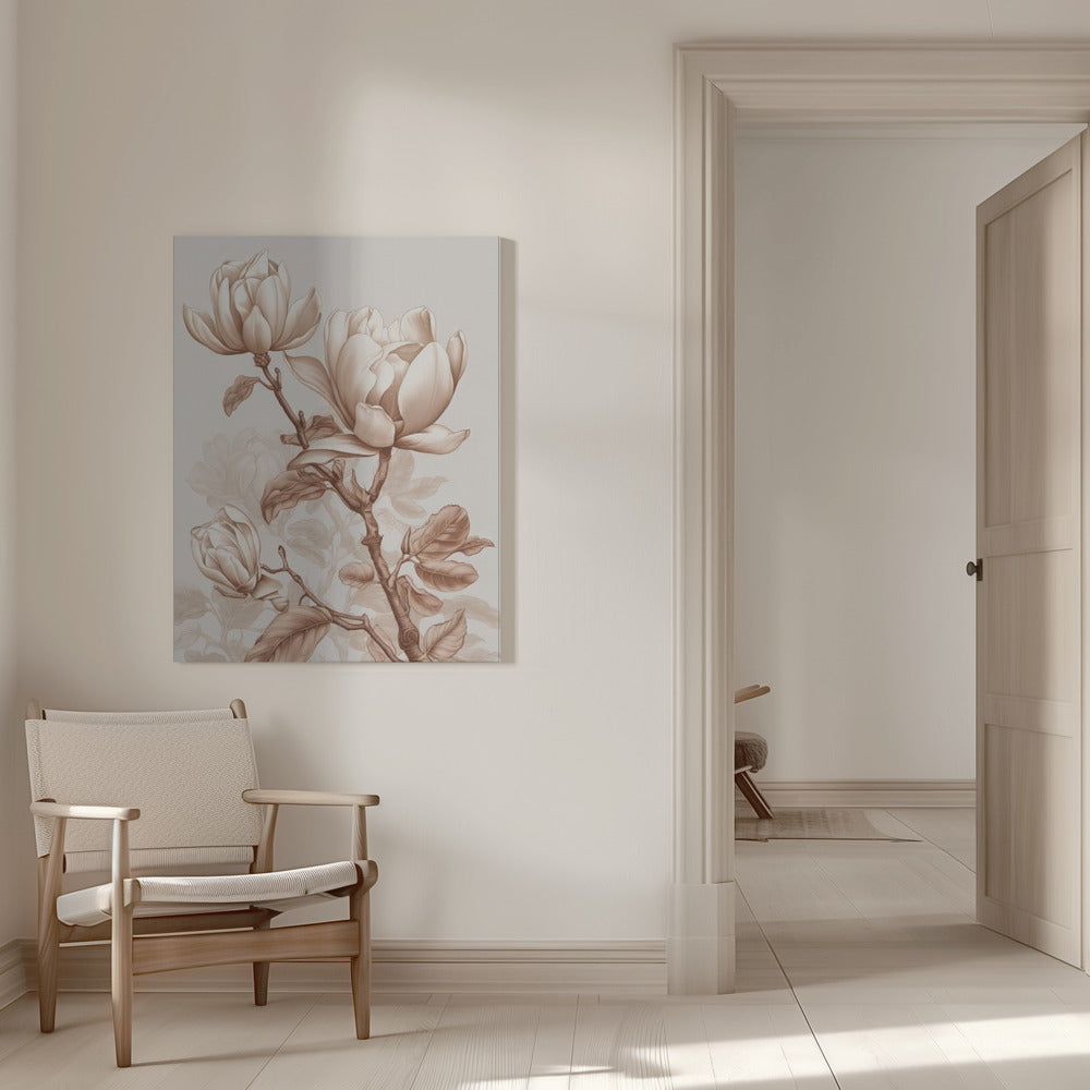 Fleurs Beige 3