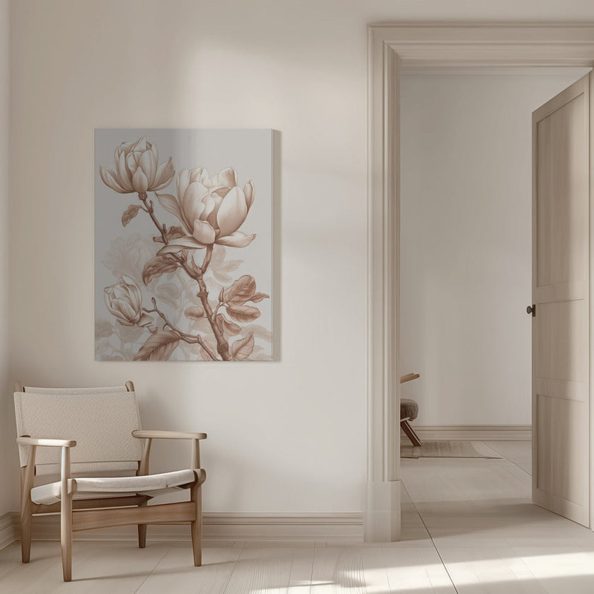 Fleurs Beige 3