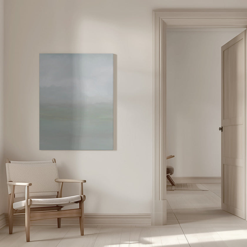 Peinture murale sur panneau en huile 