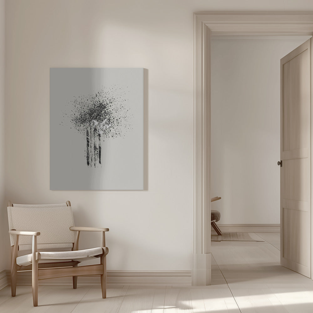 Wall art, éclaboussures de peinture #5