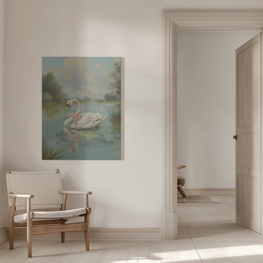 Vintage Swan Coquette