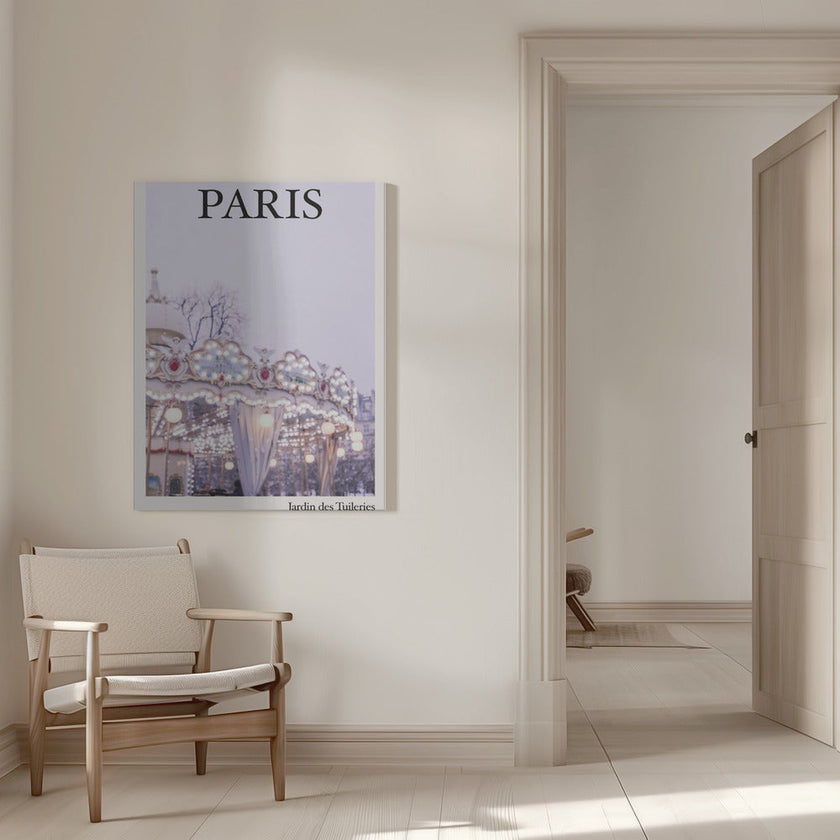Impression sur toile Wall art Parisjardin Ratioiso