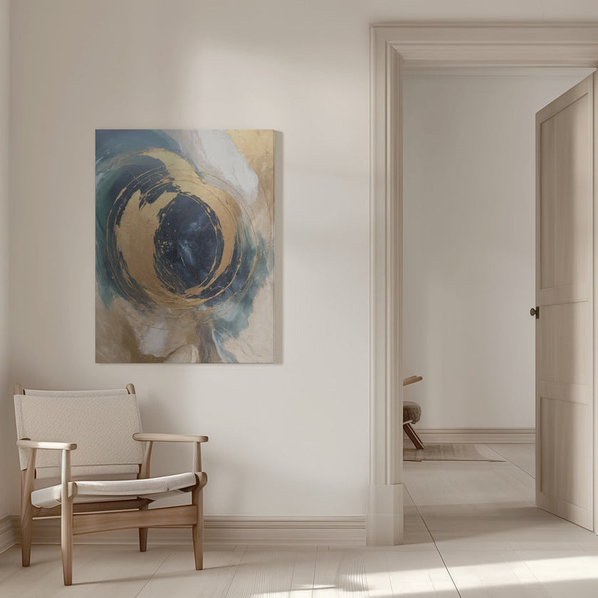 Wall art Golden Vortex